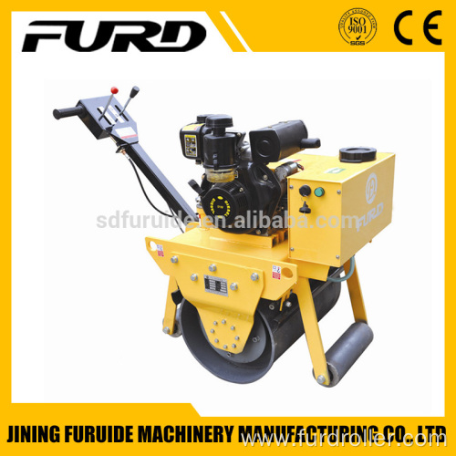 Diesel Manual Single Drum Hand Asphalt Roller (FYL-600C)